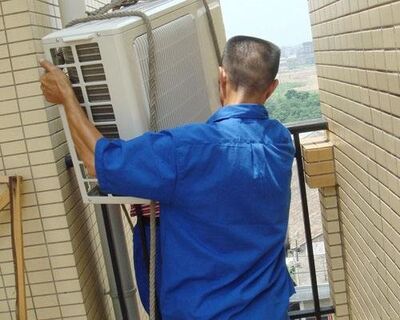 太原尖草坪区空调加氟电话 上门空调维修移机加冷媒清洗图片